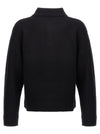 Purple Logo Embroidery Sweater