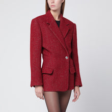  ISABEL MARANT Gallie jacket in brushed red wool blend