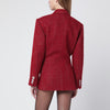 ISABEL MARANT Gallie jacket in brushed red wool blend
