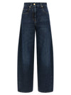 Brunello Cucinelli Wide Barrel Full Lenght Jeans