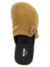 Moschino Suede Sabots
