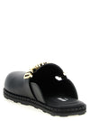 Moschino Leather Sabots