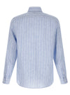 Brunello Cucinelli Striped Linen Shirt