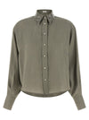 Brunello Cucinelli Sequin Collar Shirt