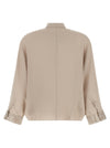 Brunello Cucinelli Dazzling Cascade Cuffs Shirt