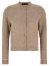 Fabiana Filippi Covered Buttons Cardigan