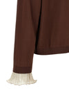 Fabiana Filippi Pleated Cuffs Sweater