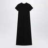 The Frankie Shop Malo maxi T-shirt dress in cotton black
