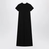 The Frankie Shop Malo maxi T-shirt dress in cotton black