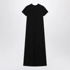 The Frankie Shop Malo maxi T-shirt dress in cotton black
