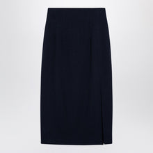  Margaux Lönnberg Navy blue wool-blend Marlo skirt