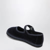 Piedàterre Venezia Blue velvet Mary Jane shoes