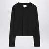 LouLou De Saison Black cotton crew-neck T-shirt