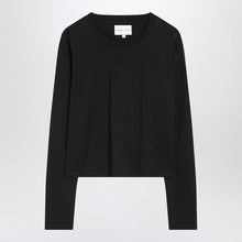  Loulou Studio Black cotton crew-neck T-shirt