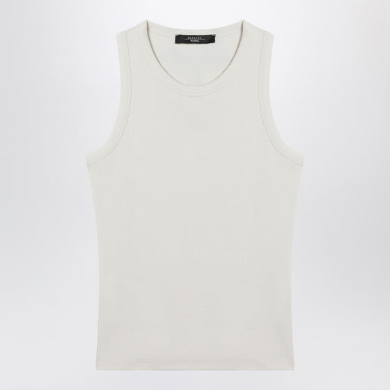 Weekend Max Mara Ivory cotton-blend tank top