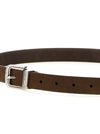 Brunello Cucinelli Inverted Leather Belt