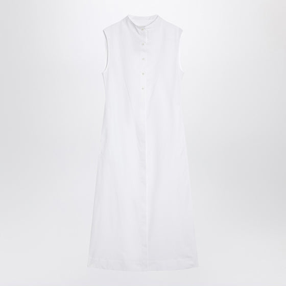 LouLou De Saison White shirt dress in cotton