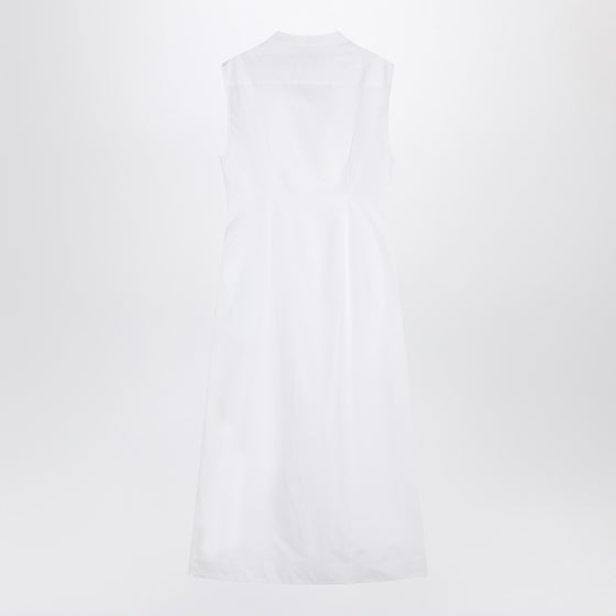 LouLou De Saison White shirt dress in cotton