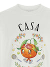 Casablanca Casa Way Orange Mascot T-shirt