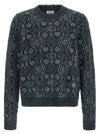 Casablanca Fluffy Monogram Sweater