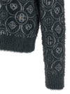 Casablanca Fluffy Monogram Sweater