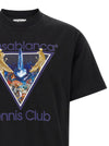 Casablanca Monde Perdu Tennis Club Icon Print T-shirt
