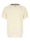 Casablanca Waffle Stitch Knit Polo Shirt