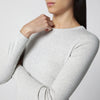 FLORE FLORE Grey Mélange Max Organic Cotton Long-Sleeve T-Shirt