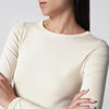 FLORE FLORE White Max Organic Cotton Long-Sleeve T-Shirt