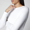 FLORE FLORE White Max Organic Cotton Long-Sleeve T-Shirt