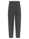 Brunello Cucinelli Grey Loose Cargo Pants