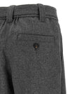 Brunello Cucinelli Grey Loose Cargo Pants