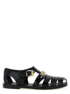 Moschino Jelly Sandals With Lettering Logo