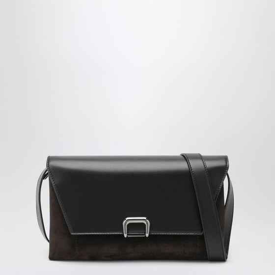 Brunello Cucinelli Sartorial brown suede and calf leather bag