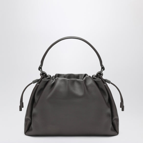 Brunello Cucinelli Bucket Mellow small brown bag