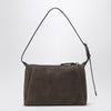 Brunello Cucinelli Brown Suede Bag with Monile