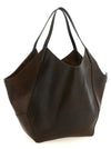 Brunello Cucinelli Reversible Lizard Effect Leather Duo Shopping Bag
