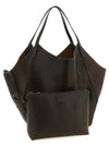 Brunello Cucinelli Reversible Lizard Effect Leather Duo Shopping Bag