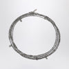 Brunello Cucinelli Hematite and Sterling Silver Bracelet