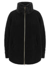 Herno Cardigan With Fur Insert