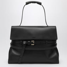 Moschino Large Handbag in Black Leather