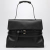 Moschino Large Handbag in Black Leather