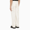 Represent Cream cotton trousers