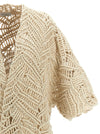Brunello Cucinelli Opera Dazzling Macramé Cardigan