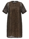 Brunello Cucinelli Sequin Mesh Dress