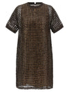 Brunello Cucinelli Sequin Mesh Dress