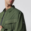 TATRAS Khaki green Doris shirt in cotton blend