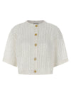 Brunello Cucinelli Dazzling Cable Cardigan