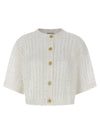Brunello Cucinelli Dazzling Cable Cardigan