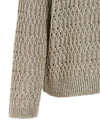 Brunello Cucinelli Dazzling Braids Sweater